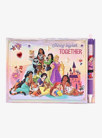 Disney Princess Shining Brighter Together Autograph Book & Pen