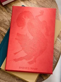 A Court of Thorns and Roses Logo Lined Journal