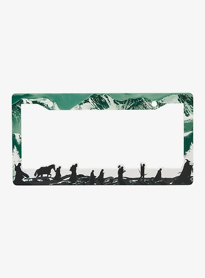The Lord of The Rings Fellowship Walking Scene License Plate Frame - BoxLunch Exclusive