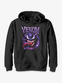 Marvel Spider-Man Venom Face Icon Youth Hoodie