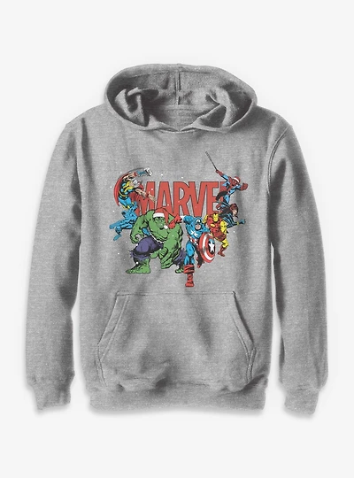 Marvel Christmas Friends Youth Hoodie