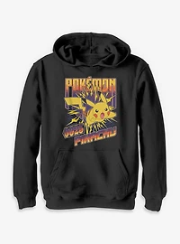 Pokemon 0025 Electric Pikachu  Youth Hoodie