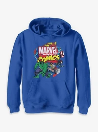 Marvel Classic Logo Avengers Comics Youth Hoodie