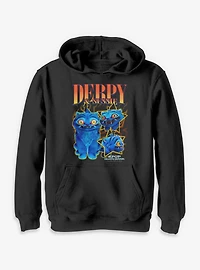 KPop Demon Hunters Derpy Tiger And Sussie Bird Collage Youth Hoodie
