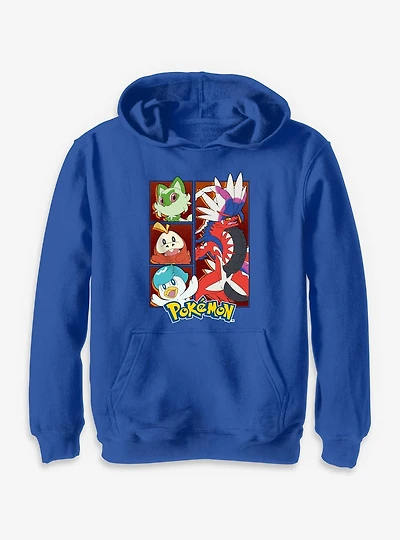 Pokemon Koraidon Generation 9 Starters Youth Hoodie