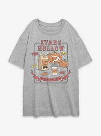 Gilmore Girls Autumn Festival Womens Oversized T-Shirt