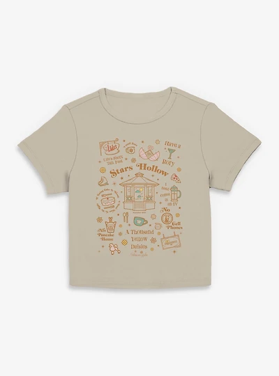 Gilmore Girls Stars Hollow Icons Womens Baby T-Shirt