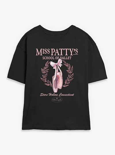 Gilmore Girls Miss Patty's School Of Ballet Womens Skimmer T-Shirt