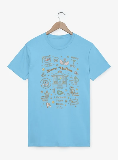 Gilmore Girls Stars Hollow Icons T-Shirt