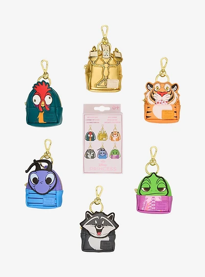 Loungefly Disney Princess Sidekicks Blind Box Mini Backpack Keychain