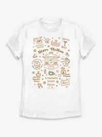 Gilmore Girls Stars Hollow Icons Womens T-Shirt