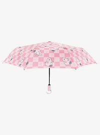 Peanuts Snoopy Pink Checker Umbrella