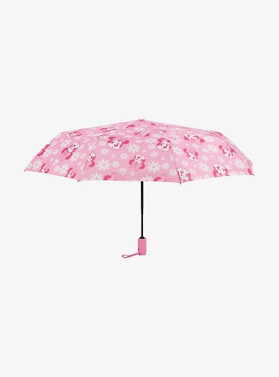 Disney Minnie Mouse All-Pink Floral Umbrella
