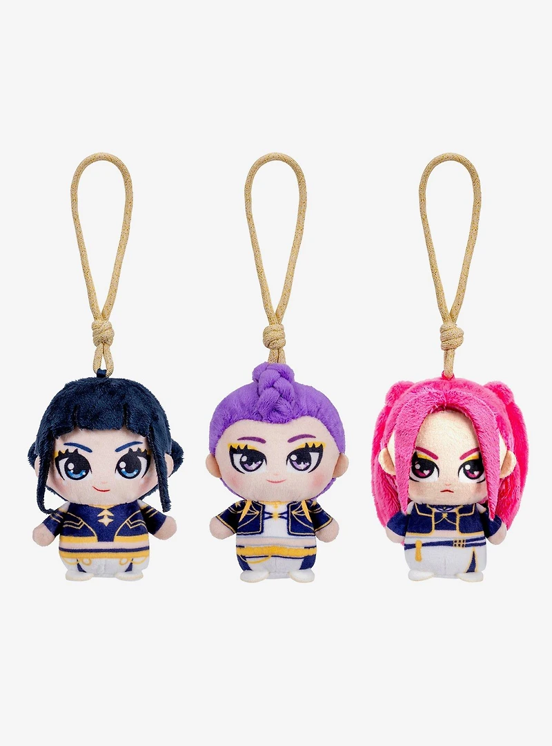 KPop Demon Hunters HUNTR/X Girls Blind Assorted Plush Keychain