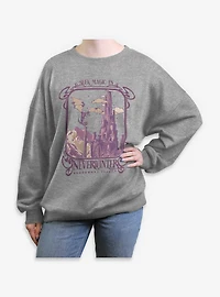 Dungeons & Dragons Seek Magic Neverwinter Womens Oversized Sweatshirt