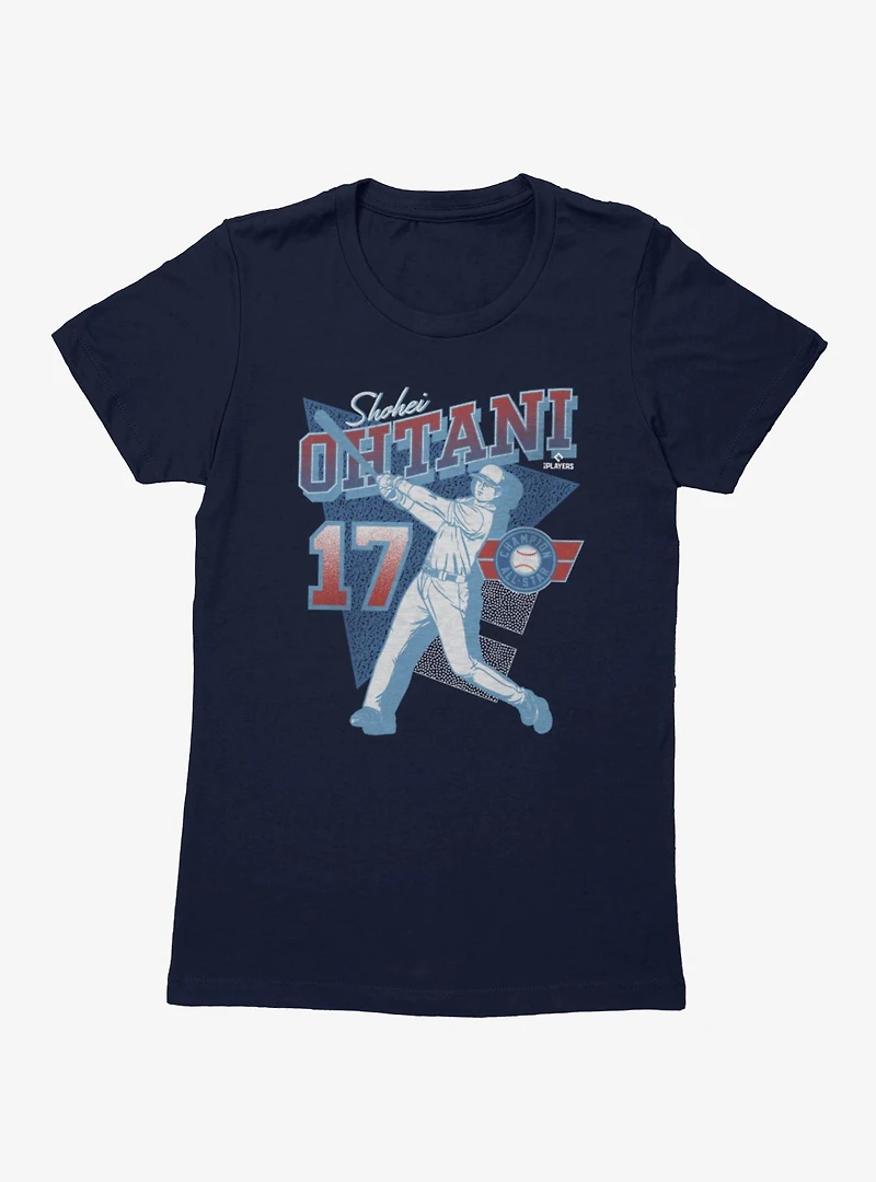 MLB Shohei Ohtani Geometric Swing Womens T-Shirt