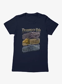 Fourth Wing The Empyrean Dragons Of Vale Womens T-Shirt