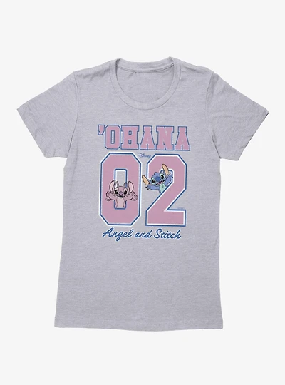 Disney Lilo And Stitch Angel Ohana 02 Womens T-Shirt