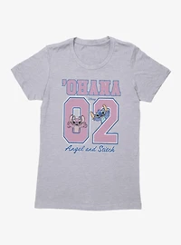 Disney Lilo And Stitch Angel Ohana 02 Womens T-Shirt