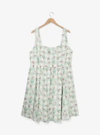 Star Wars Rebel Floral Gingham Plus Tank Dress - BoxLunch Exclusive