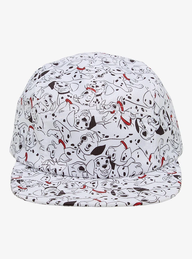 Disney 101 Dalmatians Puppies Allover Print Camper Ball Cap - BoxLunch Exclusive