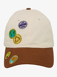 Disney Pixar Up Wilderness Explorer Badges Ball Cap — BoxLunch Exclusive