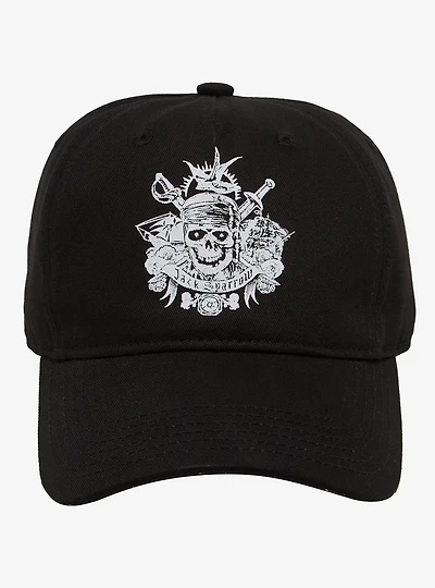 Disney Pirates of the Caribbean Jack Sparrow Jolly Roger Ball Cap — BoxLunch Exclusive