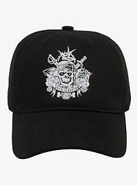 Disney Pirates of the Caribbean Jack Sparrow Jolly Roger Ball Cap — BoxLunch Exclusive