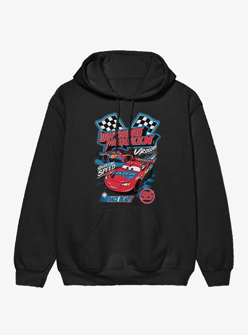 Disney Cars Lightning McQueen Speed Racing Mash Up Hoodie