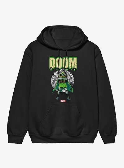 Marvel Comics Doom Crumble Pose Hoodie