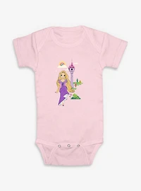 Disney Tangled Rapunzel Tower  Infant Bodysuit