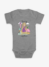 Disney Tangled Rapunzel Towering Confidence  Infant Bodysuit