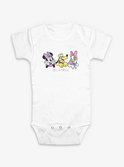 Disney Minnie Mouse Full Of Smiles Infant Bodysuit
