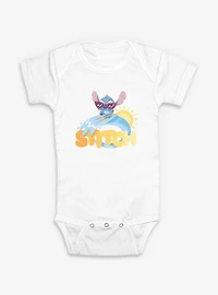 Disney Lilo & Stitch On Top Of Wave Infant Bodysuit