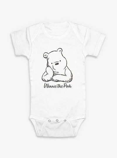 Disney Winnie The Pooh Thinking Infant Bodysuit
