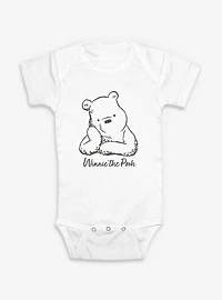 Disney Winnie The Pooh Thinking Infant Bodysuit