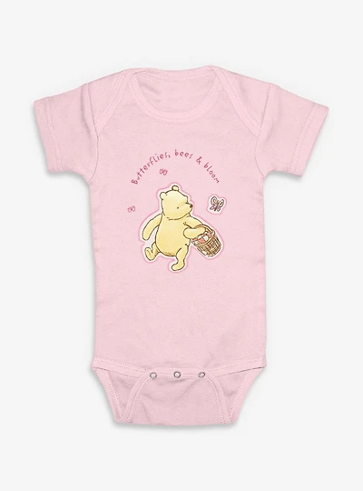 Disney Winnie The Pooh Butterflies Bees & Bloom Infant Bodysuit