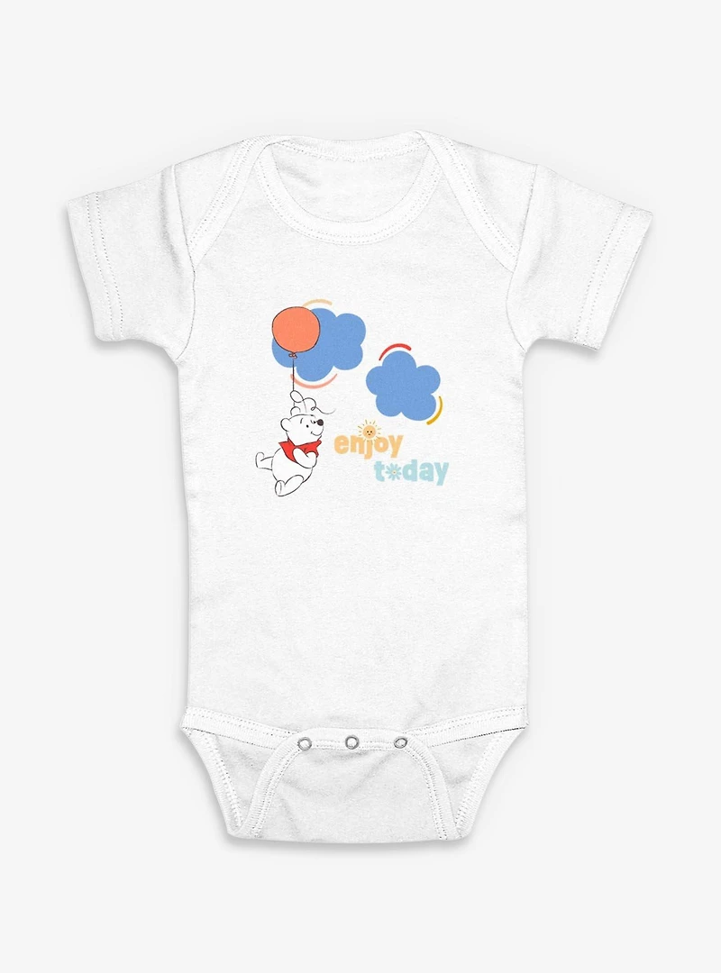 Disney Winnie The Pooh Enjoy Today Infant Bodysuit