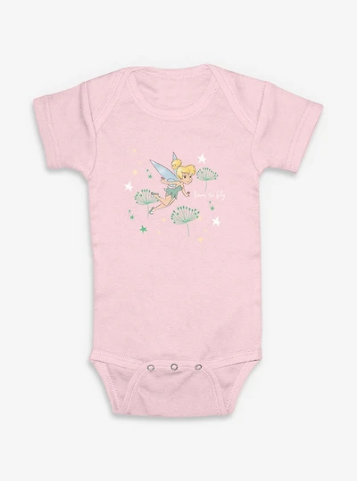 Disney Tinker Bell Born To Fly  Infant Bodysuit