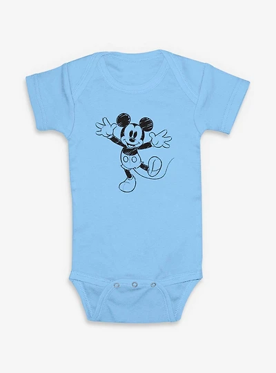 Disney Mickey Mouse Happy Jump Infant Bodysuit