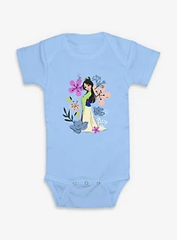 Disney Mulan Flowers  Infant Bodysuit
