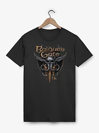 Dungeons & Dragons Baldurs Gate III Logo T-Shirt