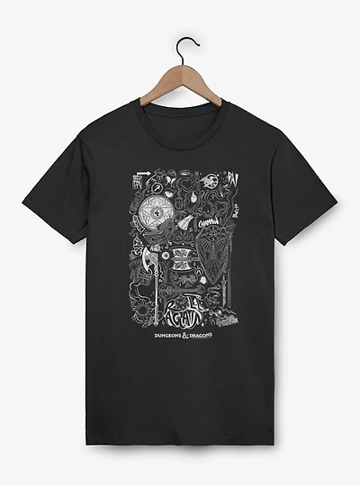 Dungeons & Dragons Doodles T-Shirt