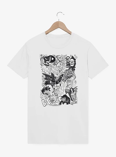 Dungeons & Dragons Monster Doodles T-Shirt