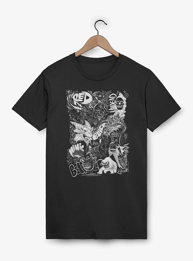 Dungeons & Dragons Monster Doodles T-Shirt