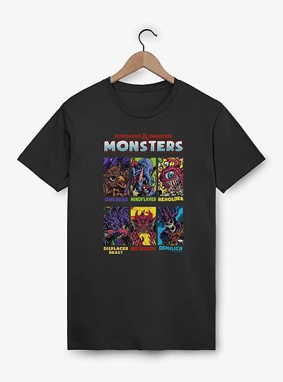 Dungeons & Dragons Monsters T-Shirt