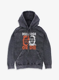 Dungeons & Dragons Roll High Or Die Mineral Wash Hoodie