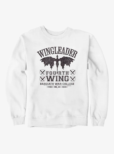 Fourth Wing The Empyrean Wingleader Basgiath War College Sweatshirt