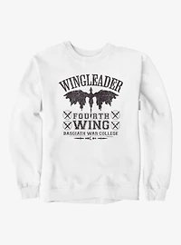 Fourth Wing The Empyrean Wingleader Basgiath War College Sweatshirt