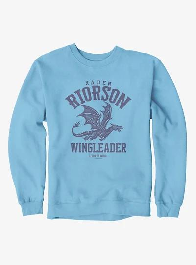 Fourth Wing The Empyrean Xaden Riorson Wingleader Sweatshirt